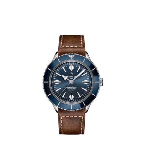 montre breitling homme bracelet cuir|breitling watches superocean 42.